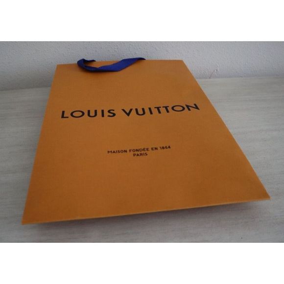 Authentic Louis Vuitton - Small Size - Empty Paper Gift Bag Tote - Picture 6 of 6